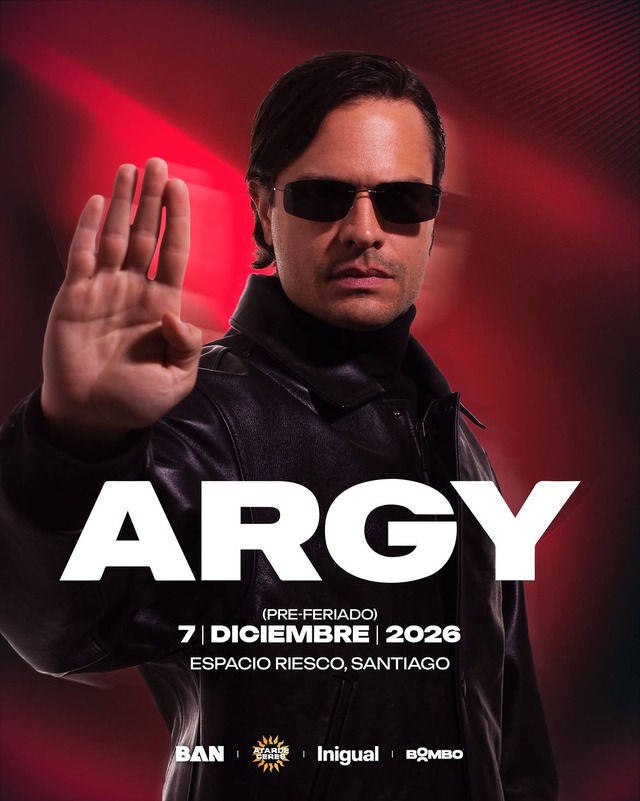 ARGY vuelve a Chile de la mano de Atardeceres.